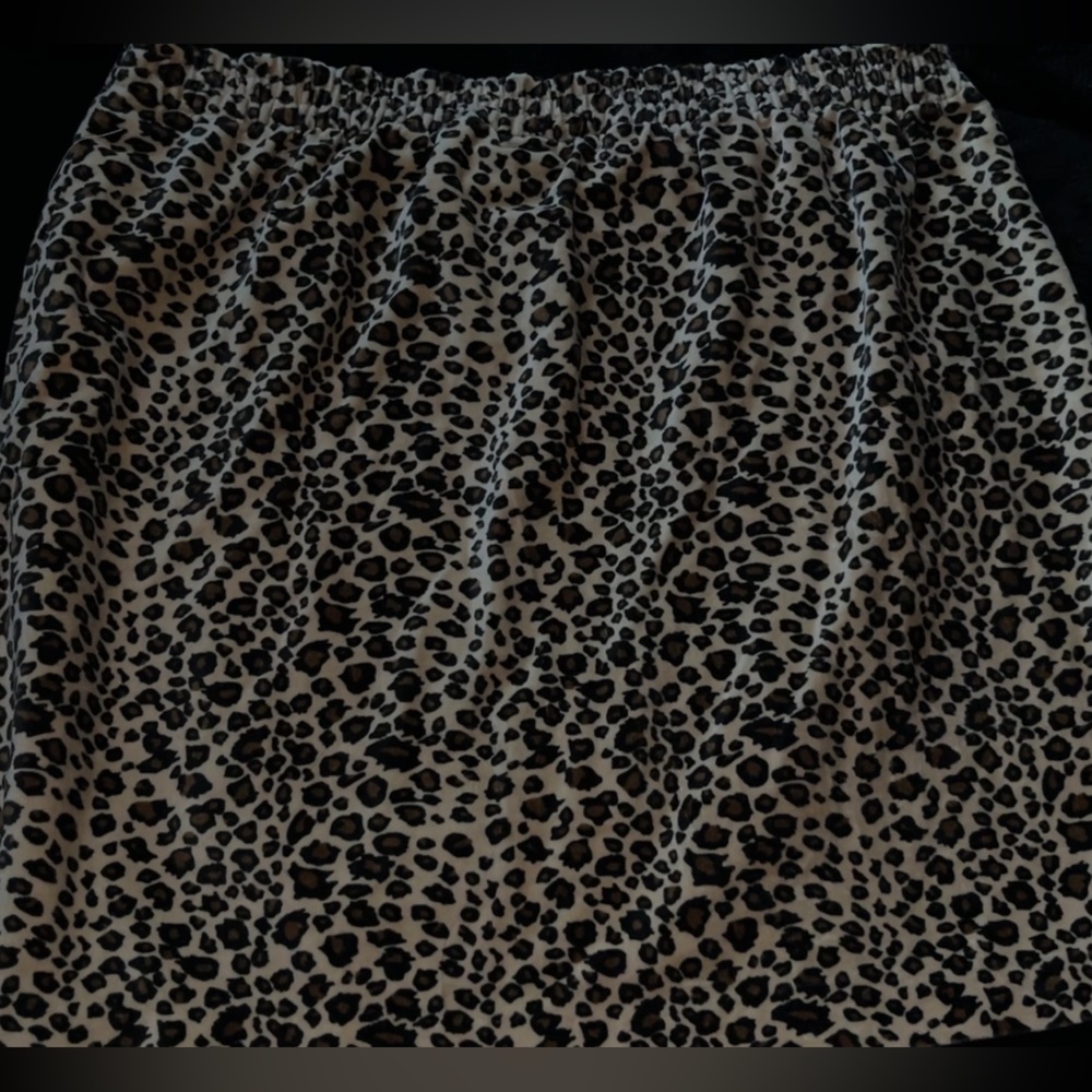 Greendog Cheetah Print Skirt